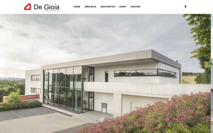 Skjermbilde av architekt-de-gioia.de