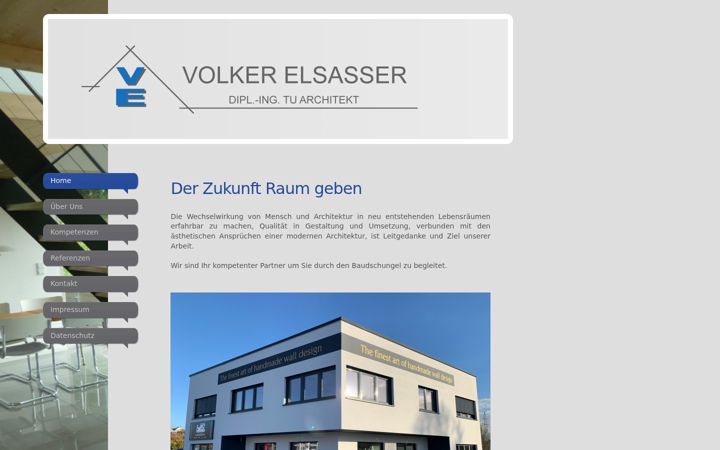Skjermbilde av architekt-elsasser.de