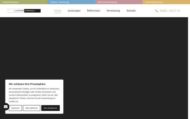 Skjermbilde av architekt-erdmann.com