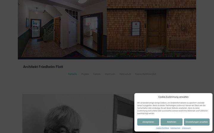 Skjermbilde av architekt-flott.de
