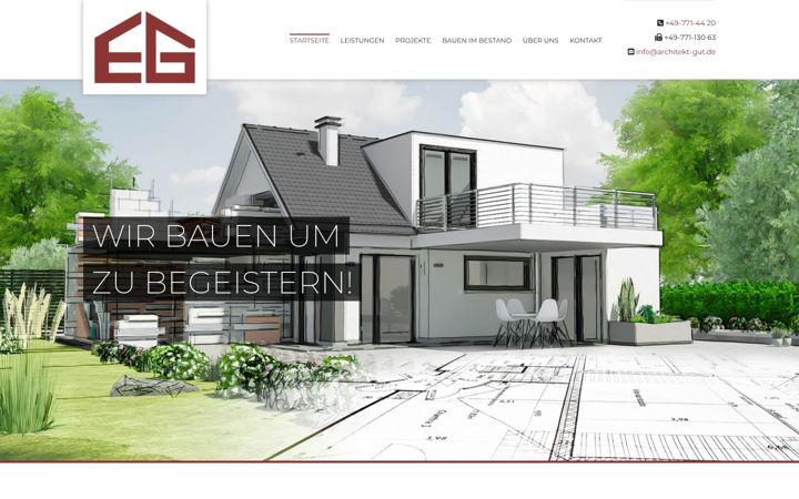 Skjermbilde av architekt-gut.de