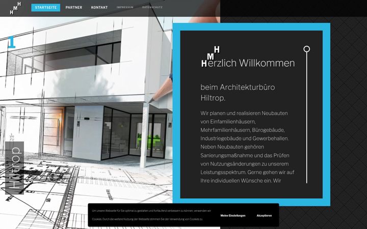 Skjermbilde av architekt-hiltrop.de