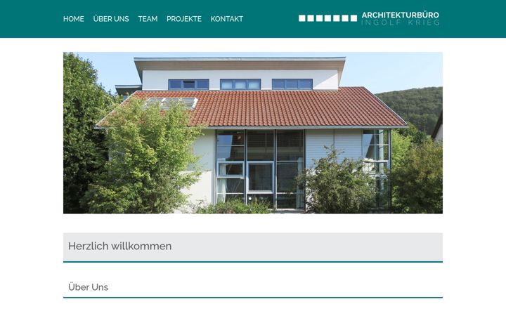 Skjermbilde av architekt-ingolf-krieg.de