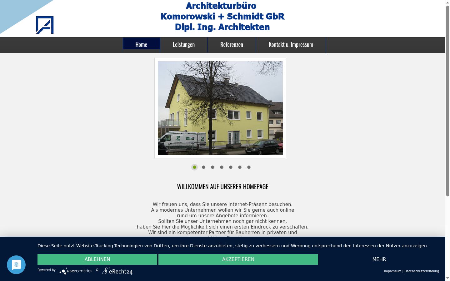 Screenshot van de toestemmingsbanner zoals getoond vóór enige interactie