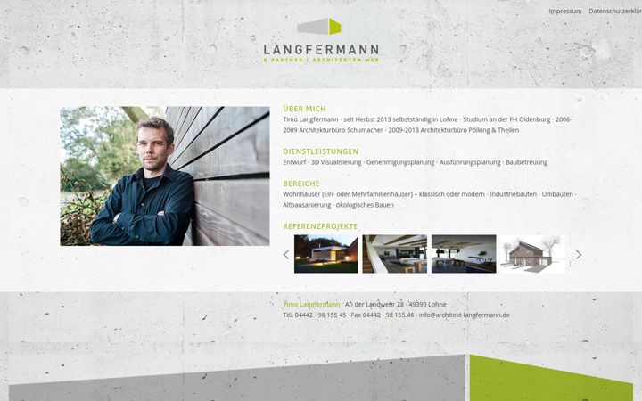 Skjámynd af architekt-langfermann.de
