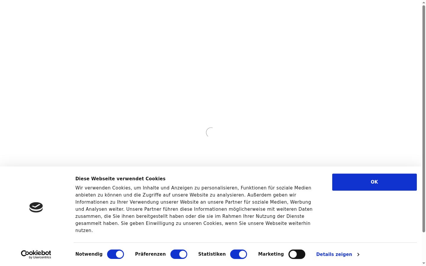 Sutikimo reklamjuostės, rodytos prieš bet kokią sąveiką, ekrano kopija