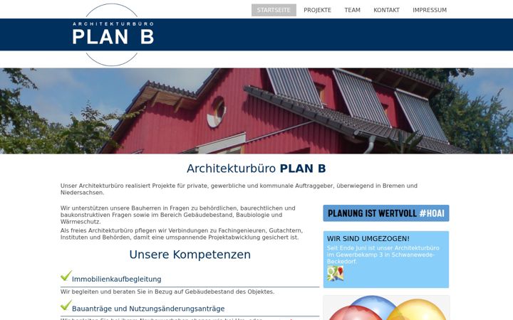 Skjámynd af architekt-plan-b.de