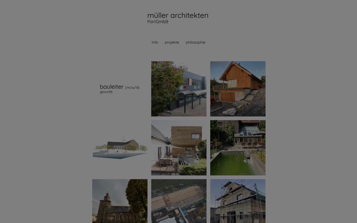 Captura de pantalla de architekt-wolfgang-mueller.de