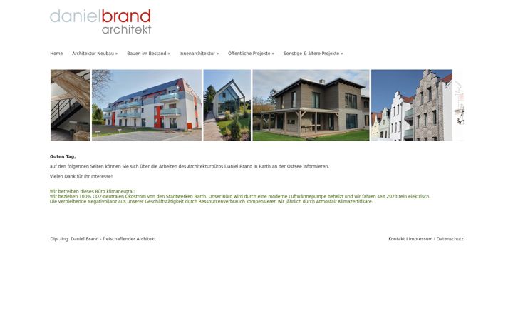 Captura de pantalla de architektbrand.de