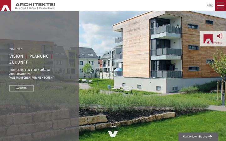 Captura de pantalla de architektei.de