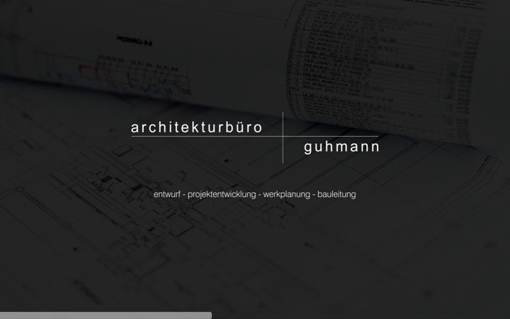 Ekraanipilt saidist architekten-guhmann.de