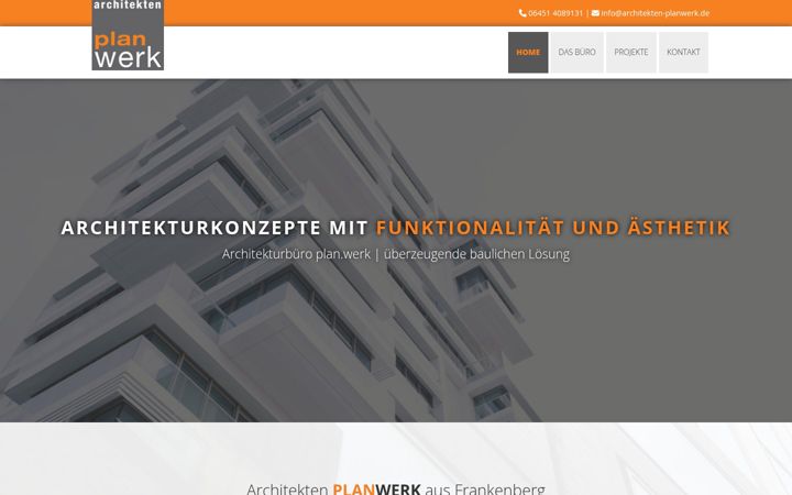 Snimka zaslona za architekten-planwerk.de