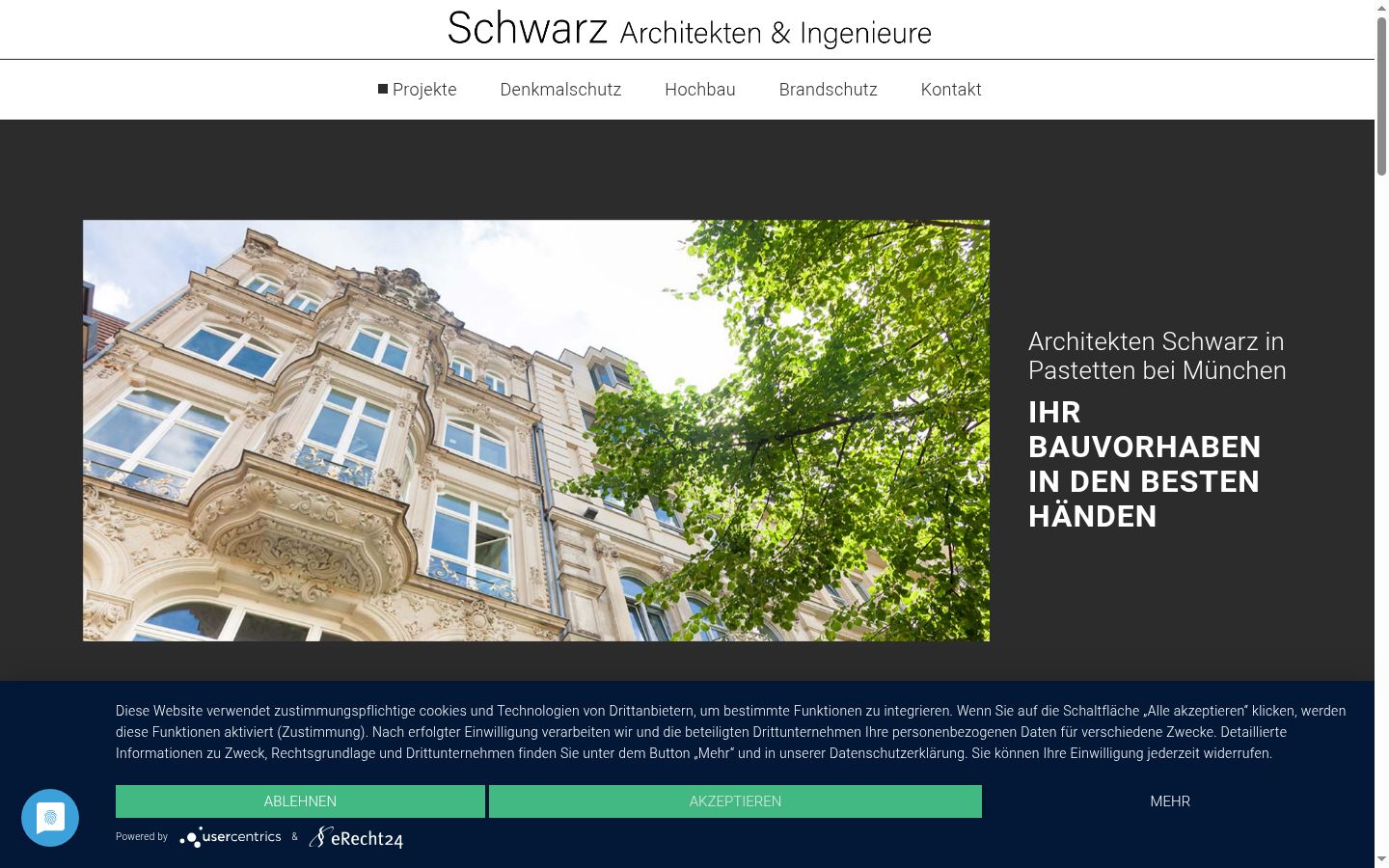 Screenshot tal-banner tal-kunsens muri qabel kwalunkwe interazzjoni