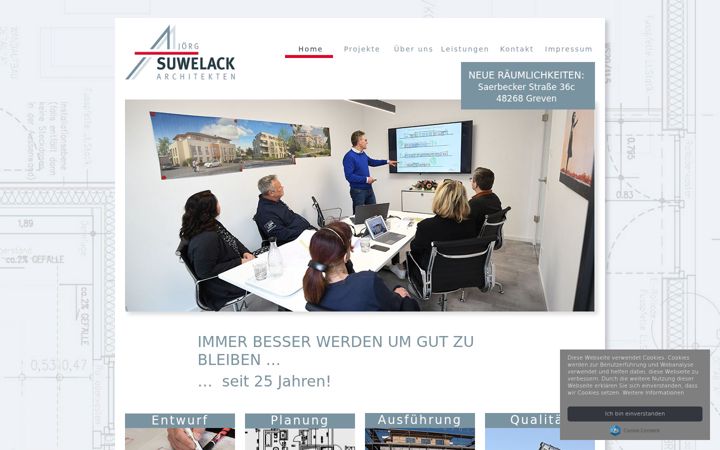 Snimka zaslona za architekten-suwelack.de