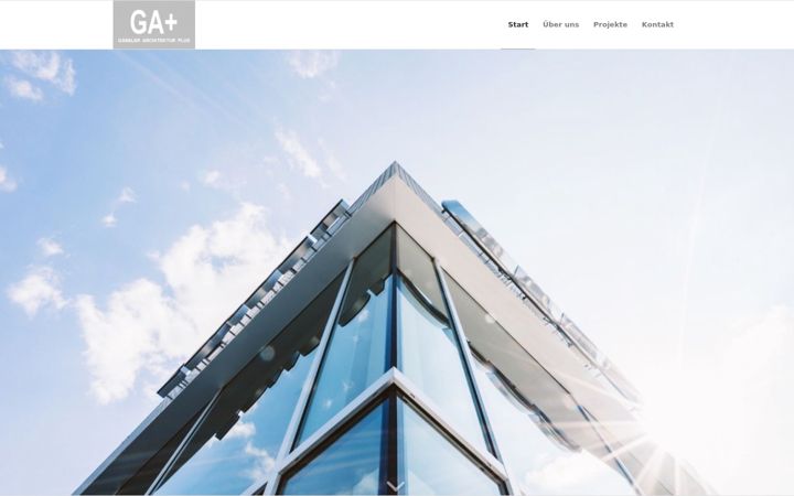Screenshot of architektgaenssler.de