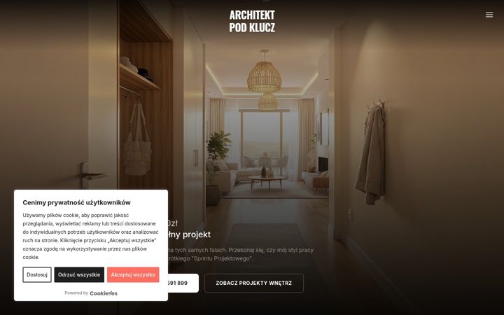 Screenshot of architektpodklucz.pl