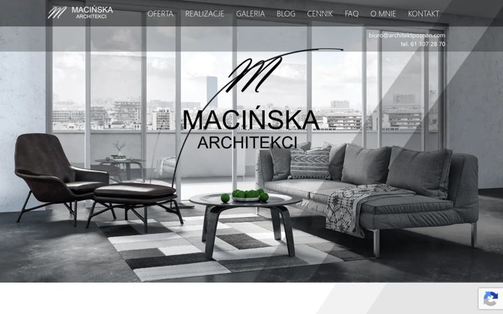 Screenshot of architektpoznan.com