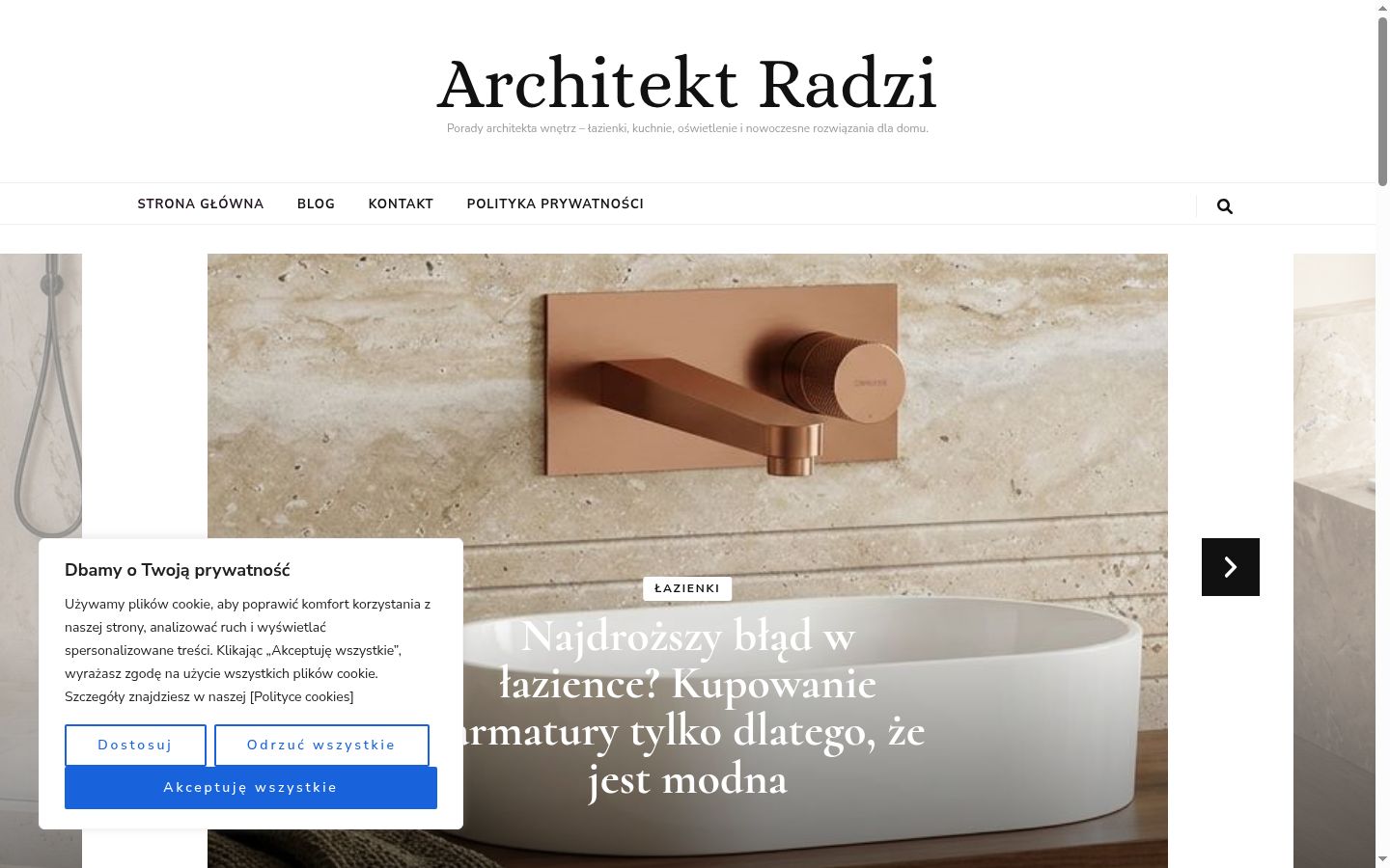Screenshot tal-banner tal-kunsens muri qabel kwalunkwe interazzjoni