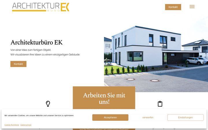 Ekraanipilt saidist architektur-ek.de