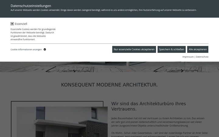 Ekrano kopija architektur-minden.de