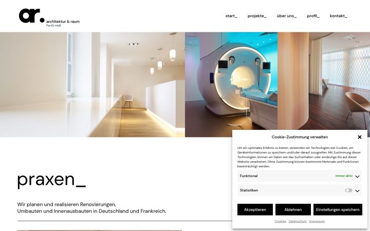 Screenshot of architektur-raum.com