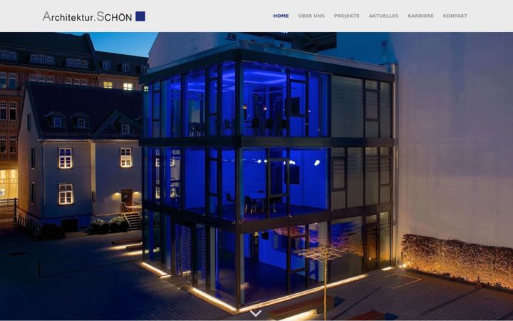 Screenshot of architektur-schoen.de