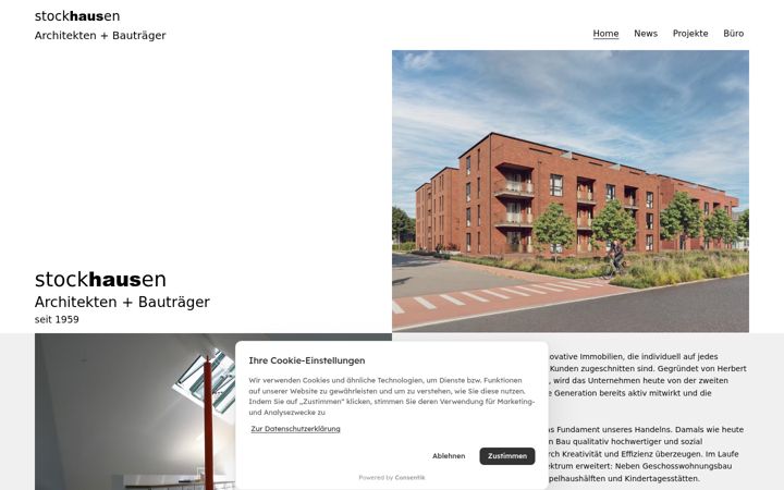 Screenshot of architektur-stockhausen.de