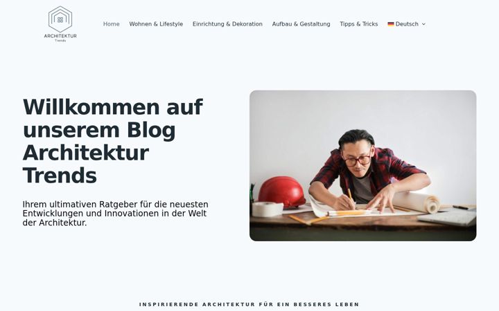 Screenshot of architektur-trends.com