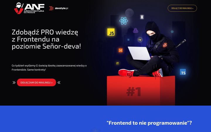 Snímek obrazovky architekturanafroncie.pl