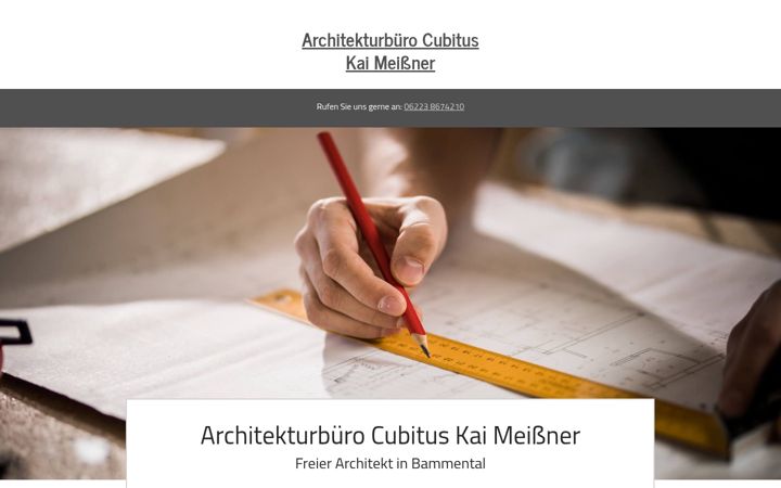 Screenshot stránky architekturbuero-cubitus.de