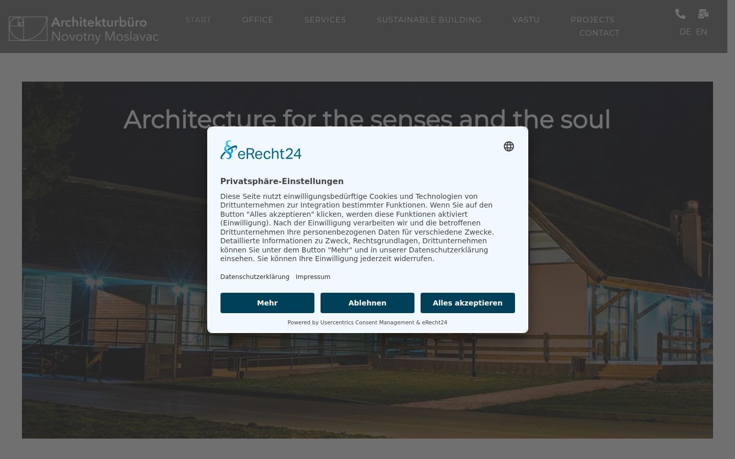 Screenshot tal-banner tal-kunsens muri qabel kwalunkwe interazzjoni