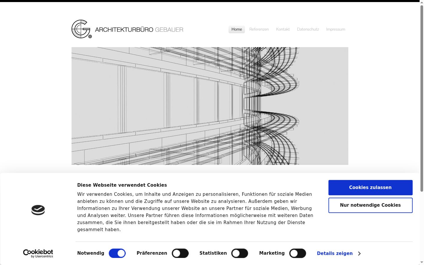 Screenshot tal-banner tal-kunsens muri qabel kwalunkwe interazzjoni