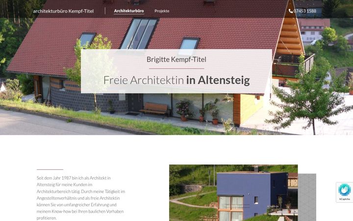 Képernyőkép: architekturbuero-kempf-titel.de