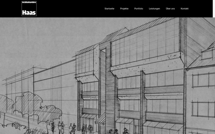 Screenshot of architekturhaas.de