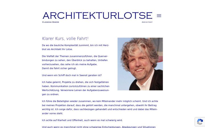 Captura de pantalla de architekturlotse.com