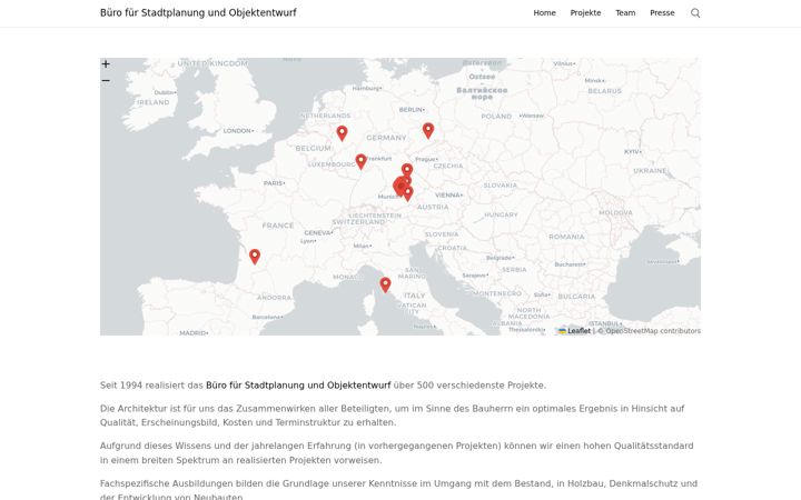 Ekrano kopija architekturpoint.de