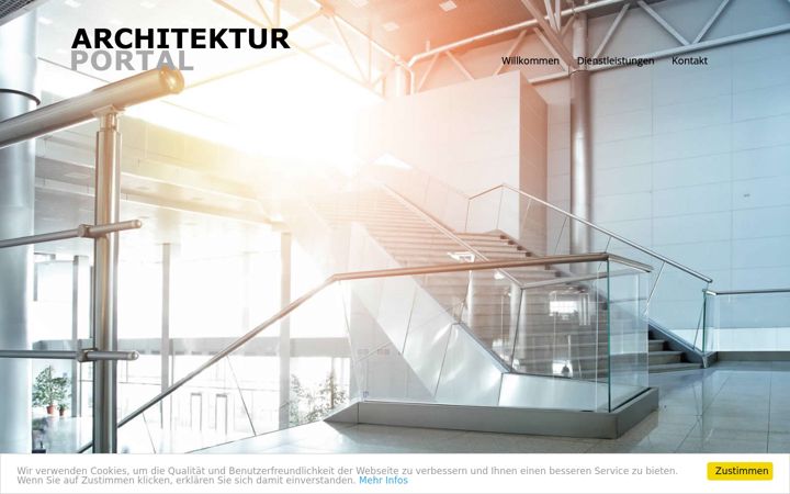 Screenshot of architekturportal.ch