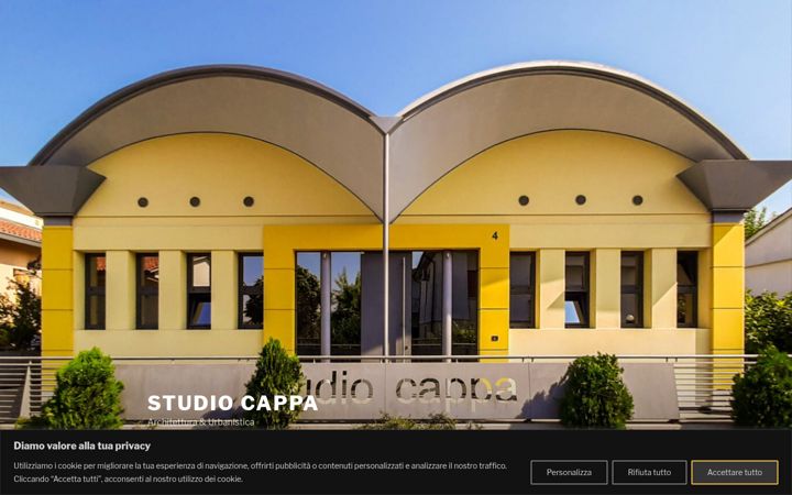 Screenshot of architetticappa.it