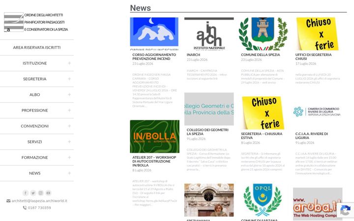 Screenshot of architettisp.it