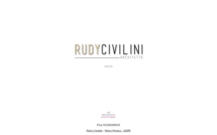 Screenshot of architettocivilini.it
