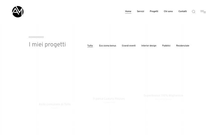 Screenshot of architettomancinelli.it