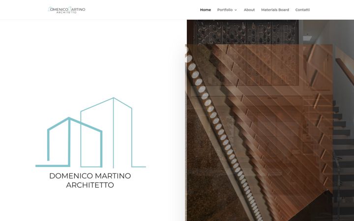 Screenshot of architettomartino.com