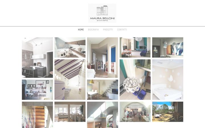 Screenshot of architettomaurabelloni.it