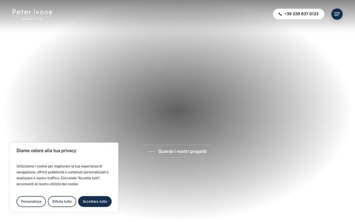 Screenshot of architettopeterivone.it