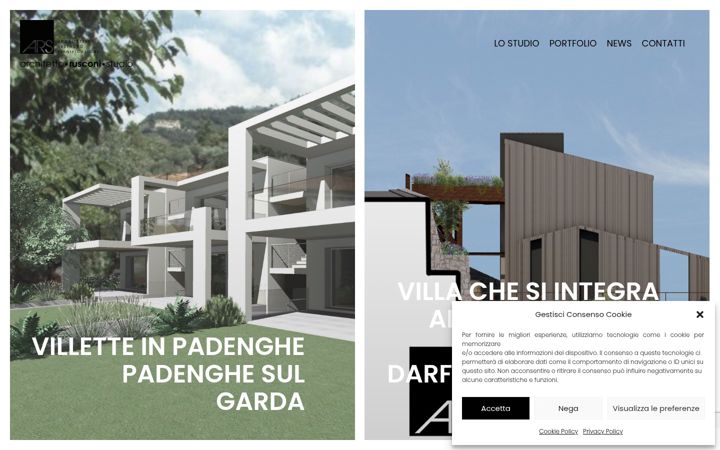 Screenshot of architettorusconi.com