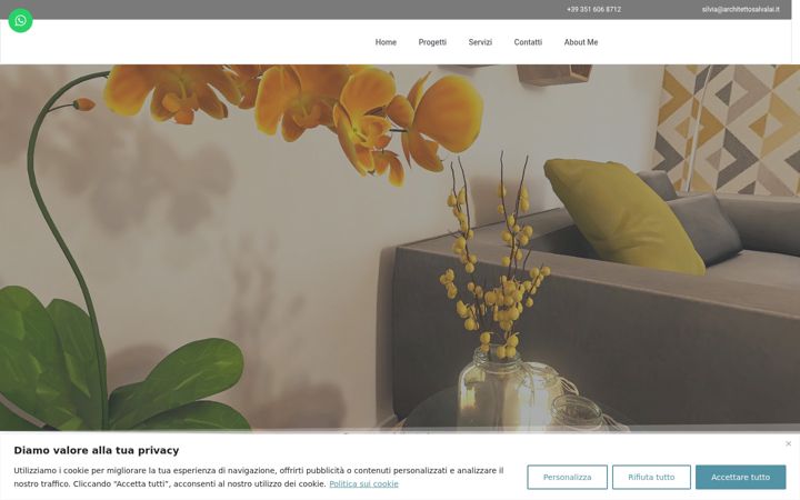 Screenshot of architettosalvalai.it