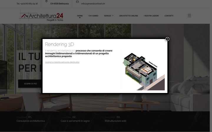 Screenshot του architettura24.ch