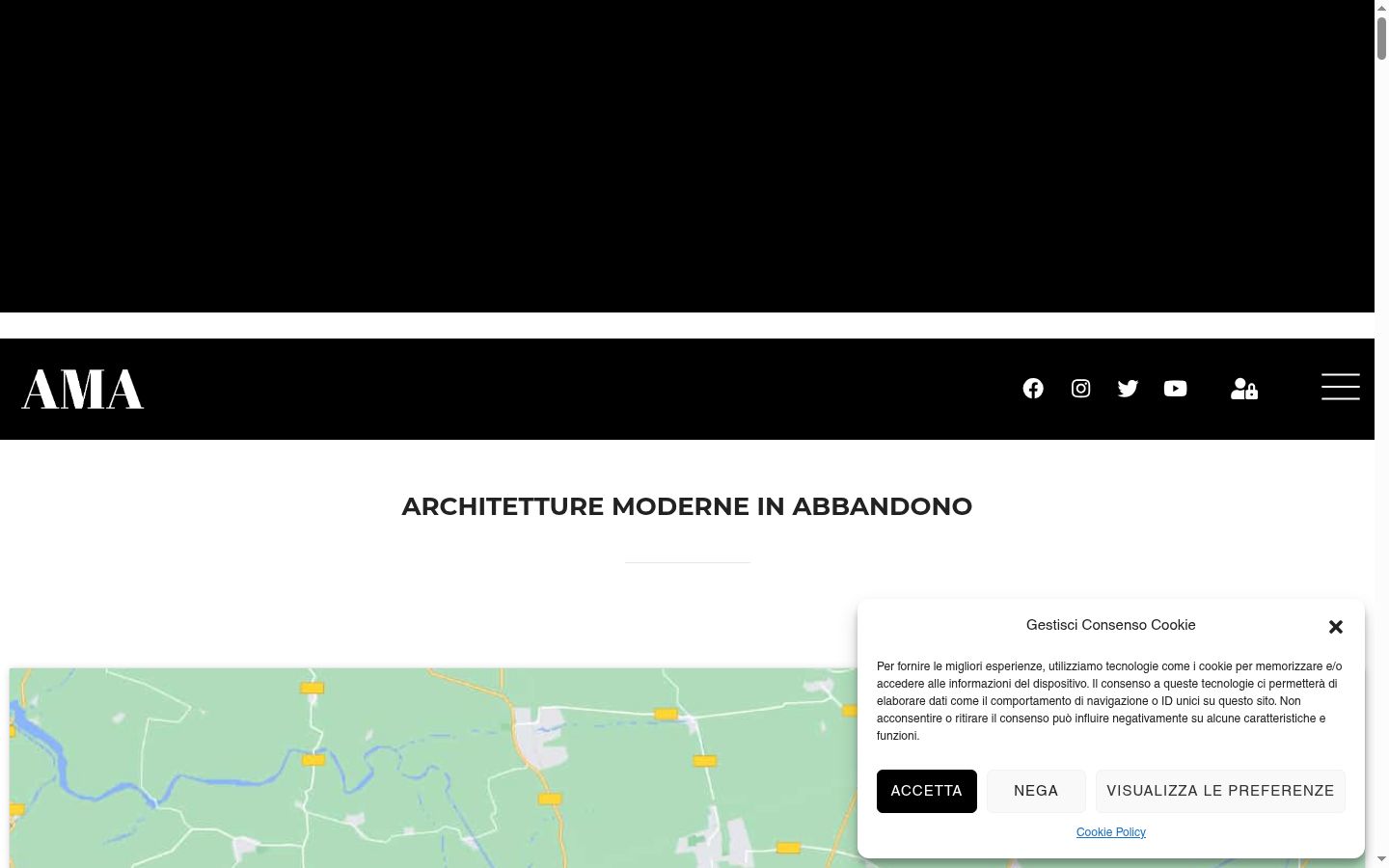 Capture d'écran de la bannière de consentement affichée avant toute interaction