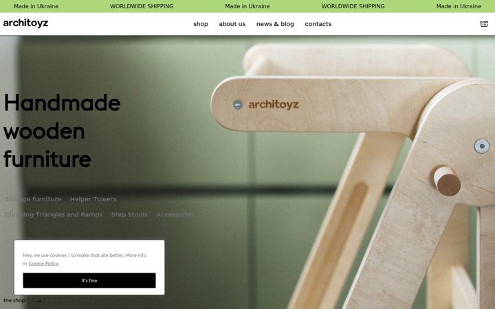 Screenshot του architoyz.com