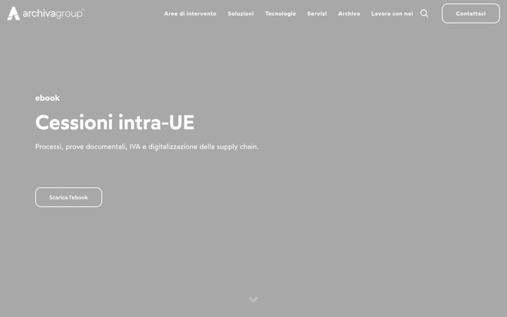 Screenshot of archivagroup.it